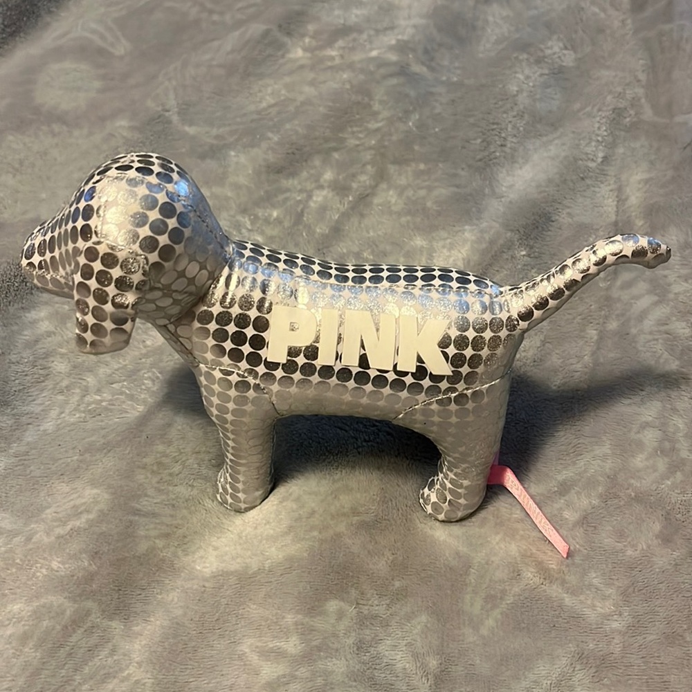 Victoria’s Secret PINK Dog Silver Shiny